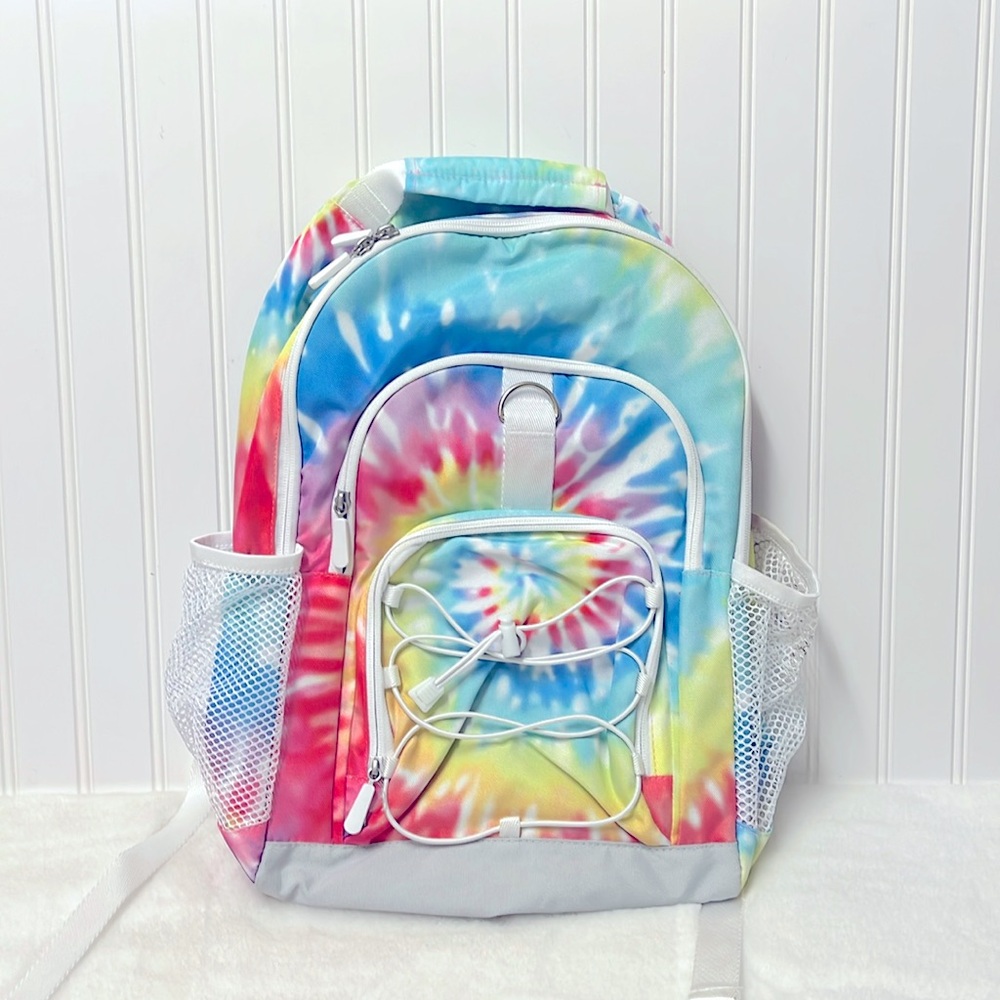 Pottery Barn Teen gear up backpack rainbow tie dye